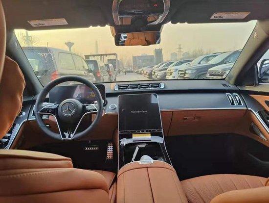 级配置商务现车120万全国可分期麻将胡了网址25款奔驰S500顶(图10)